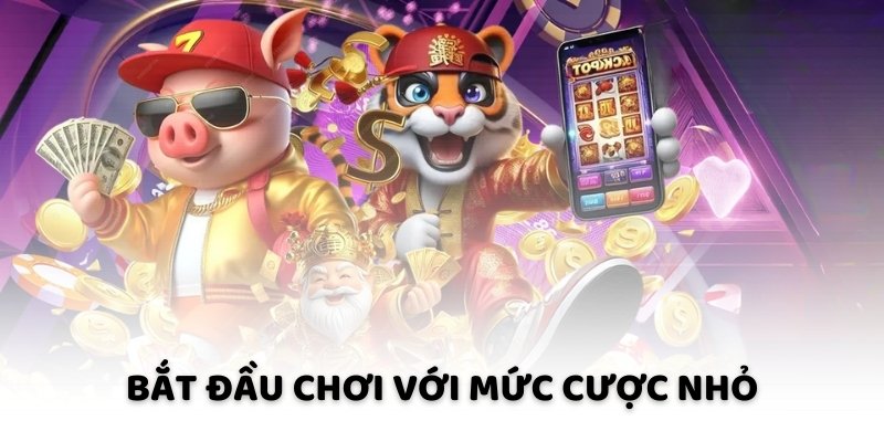 Bắt đầu chơi với mức cược nhỏ